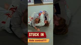 BJJ SIDECONTROL ESCAPE NOT MMA YOU STUPID MARTIALARTS BRAZILIANJIUJITSU JIUJITSU [upl. by Fritts]