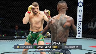 Israel Adesanya vs Dricus Du Plessis  FULL FIGHT RECAP [upl. by Ateekal341]