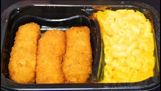 How Good is a 100 Frozen Chicken Finger with Mac amp Cheese Dinner [upl. by Aicilif]