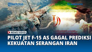 Pilot Jet F 15 AS Tak Menyangka Serangan Iran Sangat Besar ke Israel hingga Kehabisan Misil [upl. by Ostraw719]