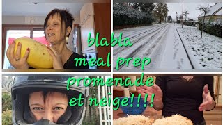 👉SEMAINE BIEN REMPLIE✨️✨️ MEAL PREAP 👨‍🍳👨‍🍳👨‍🍳 BALADES 🌨🌨🏍🏍 [upl. by Ashraf]