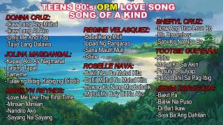 OPM BEST FEMALE TEENS LOVE SONGS OF 90s [upl. by Yna851]