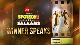 Spotboye Salaams 2016 Winner Speaks Promo  SpotboyE [upl. by Ybrad694]