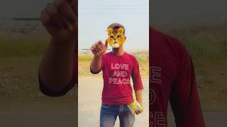 Lion 🦁 say Bal Bal bache 😂 funny youtubeshorts shorts comedy shortfeed trending tr2world [upl. by Aihsekal]