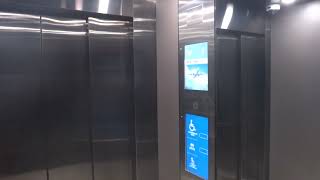 Melbourne Tullamarine Airport Terminal 3 Australia  Elevator Needing Identification [upl. by Eidaj192]