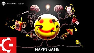 Happy Game  Full Walkthrough Epilepsy warning by Amanita Design [upl. by Mikey]