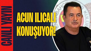 CANLI  Fenerbahçe Asbaşkanı Acun Ilıcalı Galatasaray yöneticisi İbrahim Hatipoğluna cevap veriyor [upl. by Izogn]