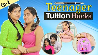 Teenager Tuition Hacks Ep 2  Rich vs Normal  Anaysa Beauty School Series [upl. by Venuti269]