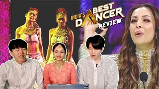 Indias Best Dancer Reaction by Korean  Saumya और Vartika को मिला [upl. by Nicks]