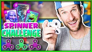 FIDGET SPINNER Clash Royale Challenge [upl. by Olaf]