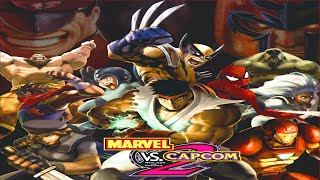 Marvel vs Capcom 2  Ryu War Machine and Charlie Expert Difficulty playthrough Intense [upl. by Ainola]