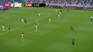 🔴EN DIRECT  Côte dIvoire vs Zambie  Qualifications Coupe dAfrique des Nations 2025 [upl. by Mroz]