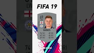 Harvey Barnes  FIFA Evolution FIFA 18  EAFC 25 [upl. by Frank]