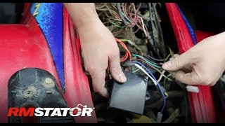 How To Install a Polaris Stator amp CDI Ignition Upgrade Kit For 19952003 325 400 500 ATVs RM40000 [upl. by Naegem422]