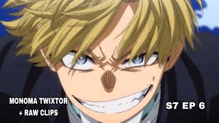 NEITO MONOMA SCENEPACK  MHA S7 EP 6 [upl. by Asilet]