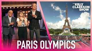 Paris Olympics Opening Ceremony Preview With Hosts Kelly Clarkson Mike Tirico amp Peyton Manning [upl. by Rats]