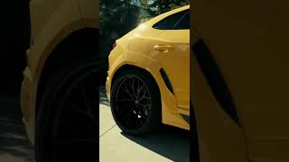 Bumblebee SUV Widebody URUS x Straight Pipe urus novitec widebody [upl. by Rebekkah850]