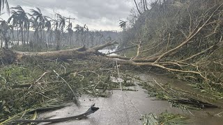 Parts of Philippines assessing damage caused by super typhoon [upl. by Enitsuga772]