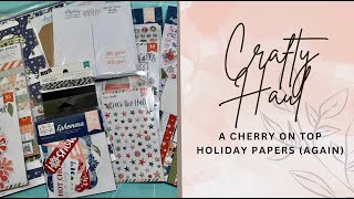 A Cherry On Top Holiday  Crafty Haul [upl. by Nylloh]