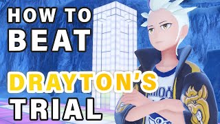 How to Beat Draytons Trial  ONLY Indigo Pokemon ► Pokemon Indigo Disk DLC [upl. by Arukas]