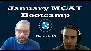 January MCAT Bootcamp  Episode 15 mcat medicalschool aamc [upl. by Orutra]