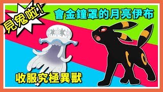 精靈寶可夢 打不死的月亮伊布！神出鬼沒的究極異獸！ 究極之月43 [upl. by Atikaj]