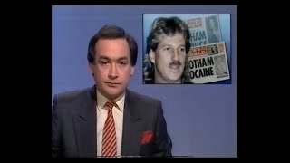 HTV West  Continuity  Adverts  ITN News  1986 [upl. by Aynuat]