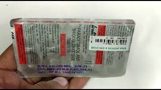 Xykaa Mr 4mg Tablet  Paracetamol amp Thiocolchicoside Tablet  Xykaa Mr 4mg Tablet Uses Review Hindi [upl. by Missi]