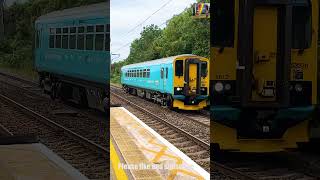 September 2024  Network Rail Class 153 movement seen passing Taplow Short Trains Class153 [upl. by Martin]