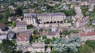 Aerial views of Bradford on Avon July 2017 [upl. by Camella]