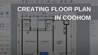 How to Create Floor Plan in Coohom [upl. by Scotty]