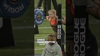 Annie Thorisdottir  2023 Rogue Invitational Individual Competitor ryourogue rogueinvitational [upl. by Elatsyrk]