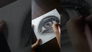 3D eye drawings❤️  art shorts [upl. by Ial]