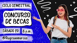 📢 CONCURSO DE BECAS 2025II CICLO SEMESTRAL [upl. by Rocca975]