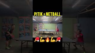 Table Tennis Netball Attack 💪🏓🔥 TableTennis Attack ForehandAttack Netball [upl. by Bond]