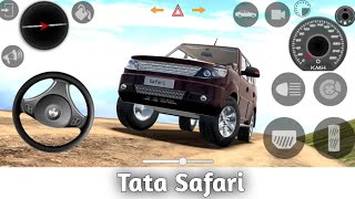 Modified Tata Safari Car Games Gadi Wala Game Indian Cars Simulator 3D [upl. by Karole]