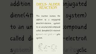 Diels alder reactionCycloadditionpericyclic reactionButadienepharmacy foryou ytviral [upl. by Beckie]