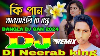 Ki Pan Khawaily Re Bondhu Dj Song কি পান খাওয়াইলি ডিজে গান Bangla DJ Remix 2024 New DJ Dance Video [upl. by Wichman900]