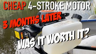 Hangkai Outboard Motor Review after 3 Months [upl. by Rosecan239]