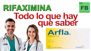 RIFAXIMINA Para qué Sirve Cómo se toma y todo lo que hay que saber ¡Medicamento Seguro👨‍🔬💊 [upl. by Ewens]