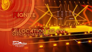 Allocation Draw  Roblox Eurovision Song Contest  Gdansk 07  ReIgnite [upl. by Berger744]