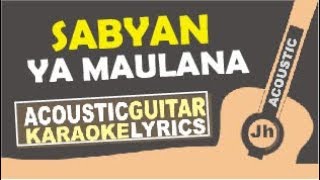 Nisa Sabyan  Ya Maulana Karaoke Acoustic Cover [upl. by Ailegna]