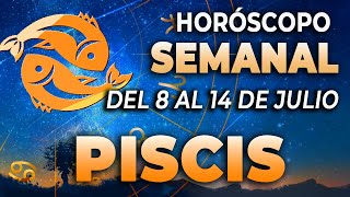 Horóscopo semanal de PISCIS ♓Del 8 al 14 de julio de 2024  MHONI VIDENTE [upl. by Ahsiemat]