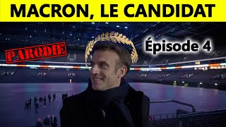 Parodie Emmanuel Macron le Candidat  Épisode 4 le méga show [upl. by Ateekahs]