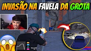 MEGA INVASÃO NA FAVELA DA GROTA🔥 POLICIA FOI RECUPERAR OS CARROS ROUBADOS😱  COMPLEXO CLIPES [upl. by Pavel132]