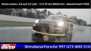 GT3 RS 40 Tuning quotThe Soundmachinequot 510 PS Hockenheim sport auto Test Wendland [upl. by Northey130]