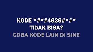 Kode 4636 Tidak Bisa Coba Cara Ini [upl. by Alguire]