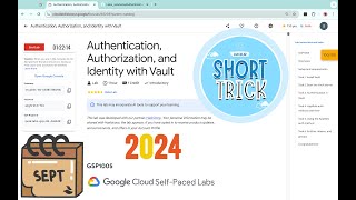 Authentication Authorization and Identity with Vault  qwiklabs  GSP1005  With Explanation🗣️ [upl. by Nodlehs328]