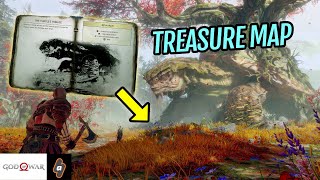 EASY GUIDE Where to find Turtles Tribute Treasure Map Location and Rewards  God of War [upl. by Ellenohs]