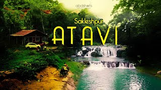 Atavi Homestay Sakleshpur  Water fall homestay  abdshots  Sakleshpur Homestay  atavihomestay [upl. by Elinet]